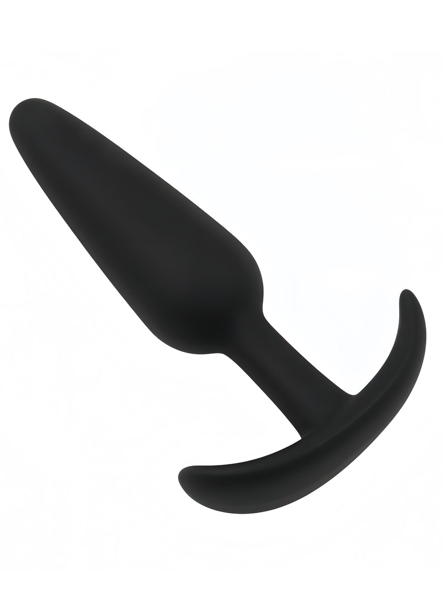 Silikonski analni plug u crnoj boji AT 1230